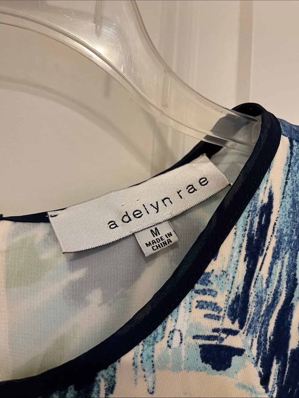 Adelyn Rae Abstract Print Cold Shoulder Dress - Picture 5 of 9